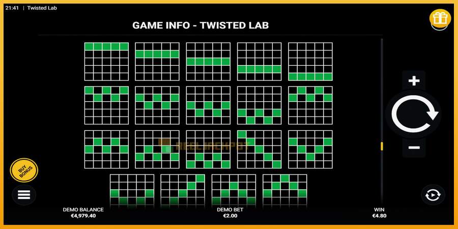 슬롯머신에서의 진정한 즐거움 Twisted Lab 돈을 위해, 그림 7