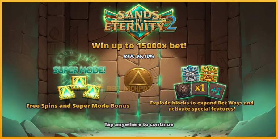 슬롯머신에서의 진정한 즐거움 Sands of Eternity 2 돈을 위해, 그림 1