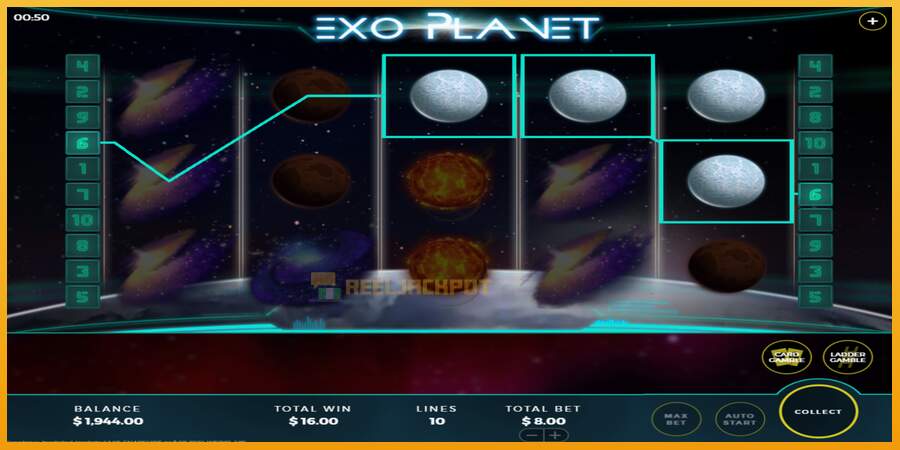 슬롯머신에서의 진정한 즐거움 Exo Planet 돈을 위해, 그림 2