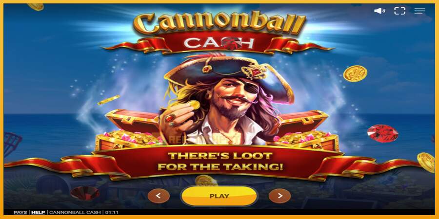 슬롯머신에서의 진정한 즐거움 Cannonball Cash 돈을 위해, 그림 1