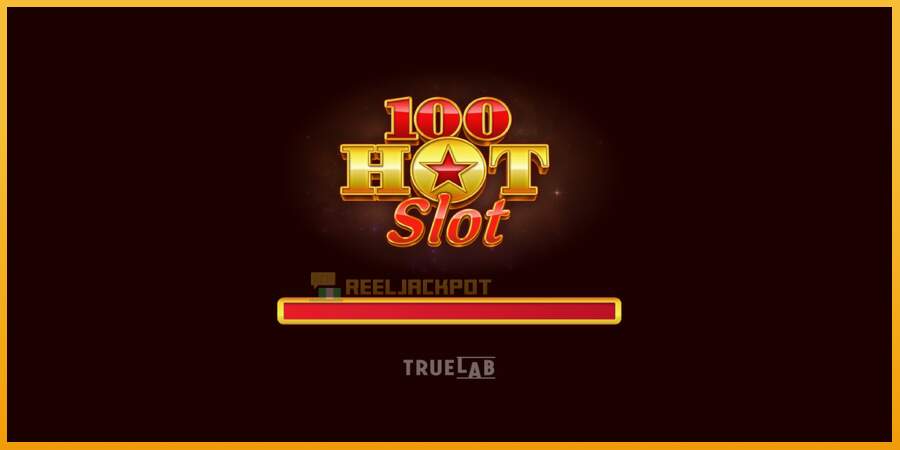 슬롯머신에서의 진정한 즐거움 100 Hot Slot 돈을 위해, 그림 1