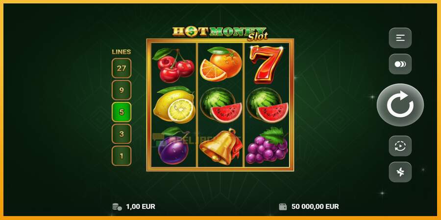 슬롯머신에서의 진정한 즐거움 Hot Money Slot 돈을 위해, 그림 2