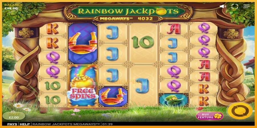 슬롯머신에서의 진정한 즐거움 Rainbow Jackpots Megaways 돈을 위해, 그림 2