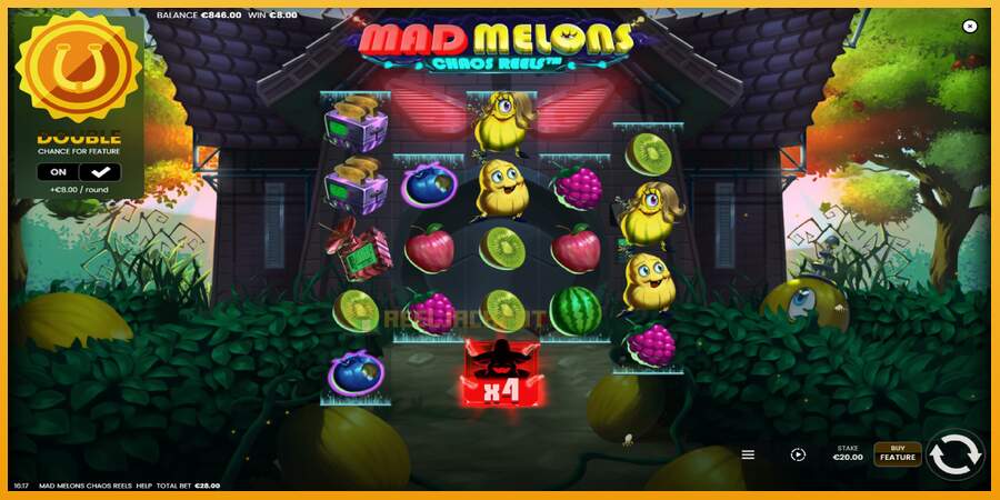 슬롯머신에서의 진정한 즐거움 Mad Melons Chaos Reels 돈을 위해, 그림 4