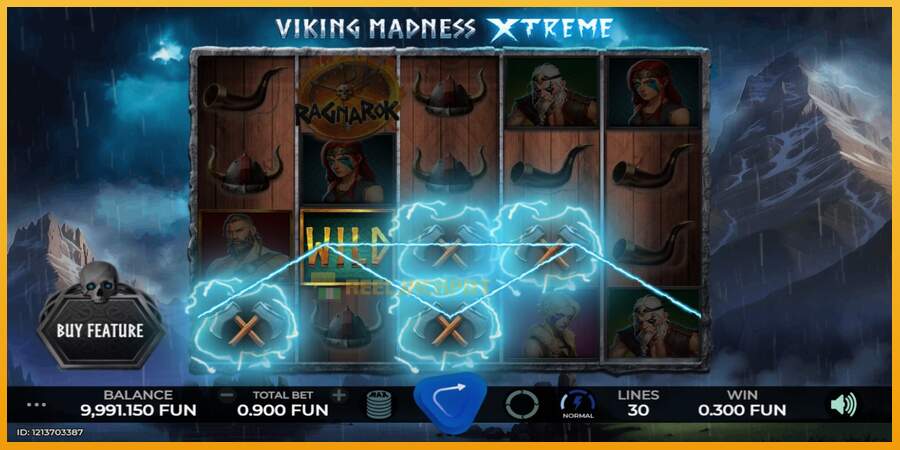 슬롯머신에서의 진정한 즐거움 Viking Madness Xtreme 돈을 위해, 그림 2