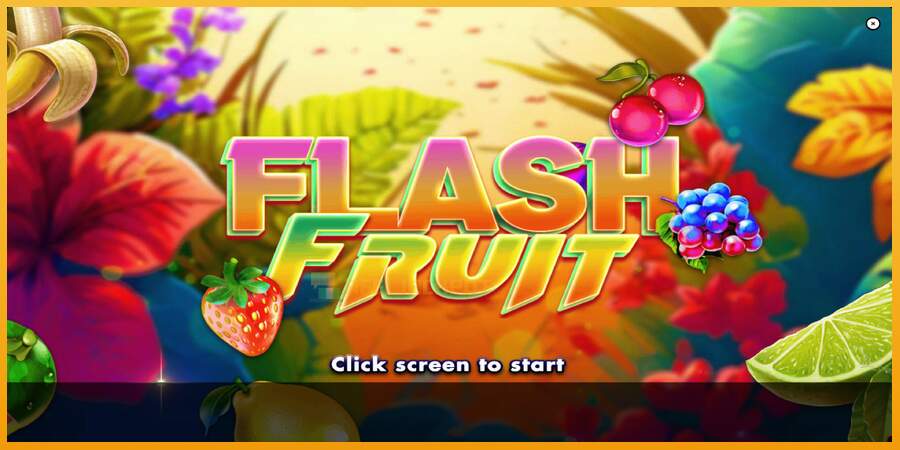 슬롯머신에서의 진정한 즐거움 Flash Fruit 돈을 위해, 그림 1