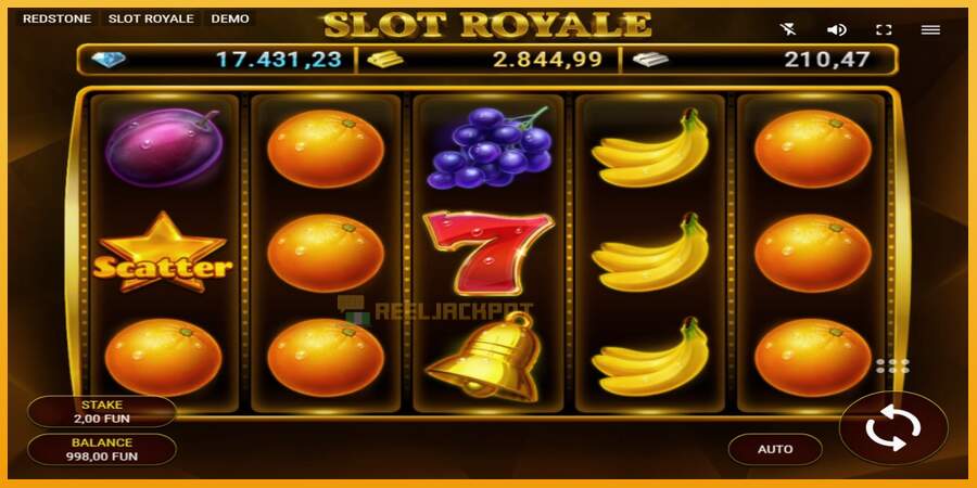 슬롯머신에서의 진정한 즐거움 Slot Royale 돈을 위해, 그림 2