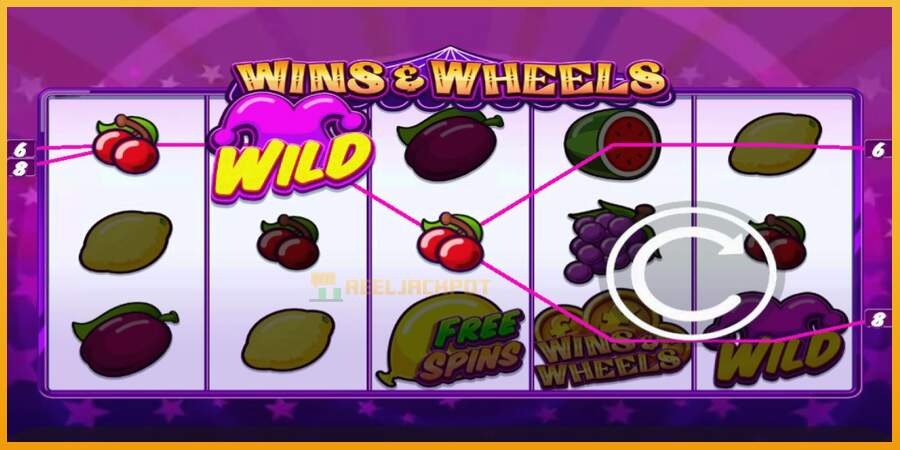 슬롯머신에서의 진정한 즐거움 Wins & Wheels 돈을 위해, 그림 2