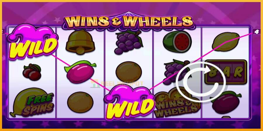 슬롯머신에서의 진정한 즐거움 Wins & Wheels 돈을 위해, 그림 3