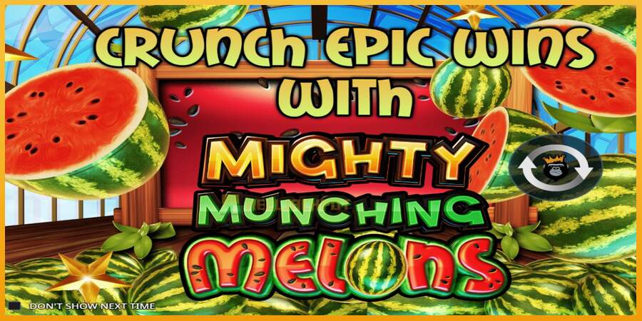 슬롯머신에서의 진정한 즐거움 Mighty Munching Melons 돈을 위해, 그림 1