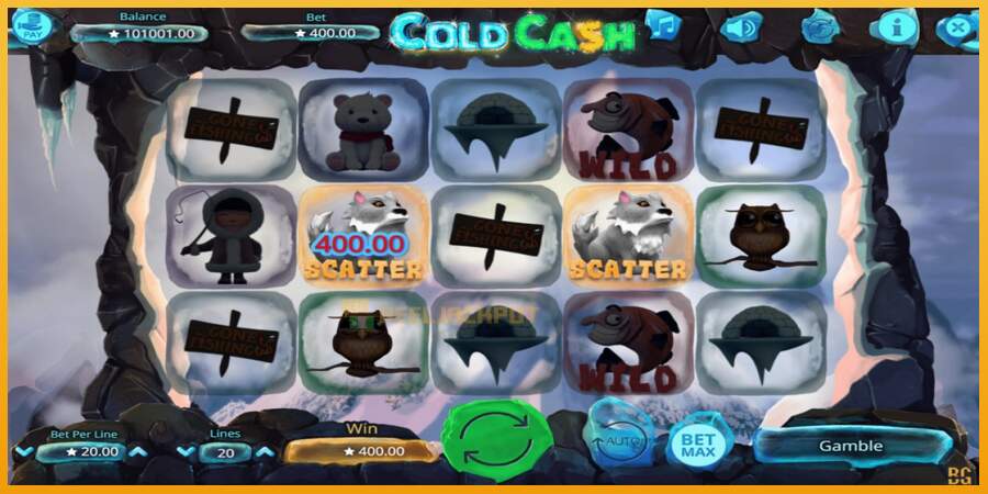 슬롯머신에서의 진정한 즐거움 Cold Cash 돈을 위해, 그림 4