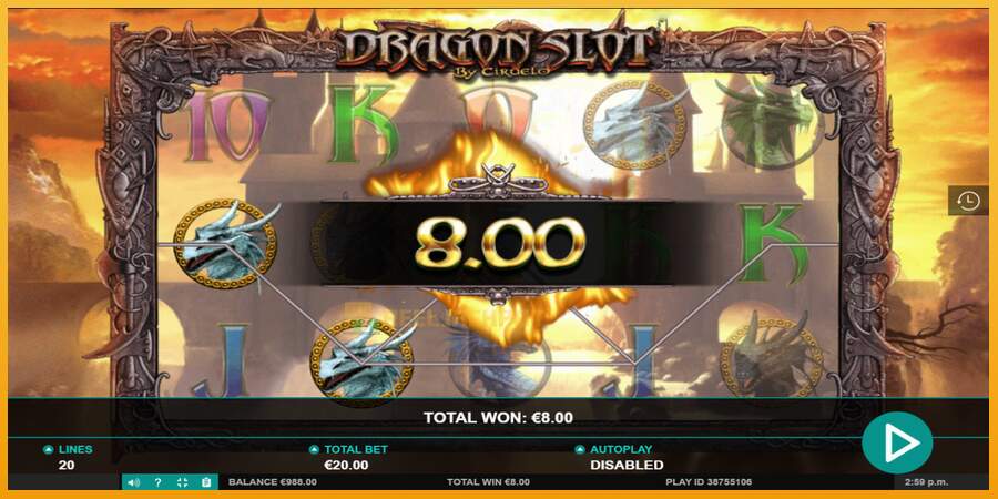 슬롯머신에서의 진정한 즐거움 Dragon Slot 돈을 위해, 그림 3