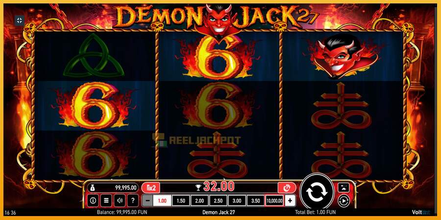 슬롯머신에서의 진정한 즐거움 Demon Jack 27 돈을 위해, 그림 3