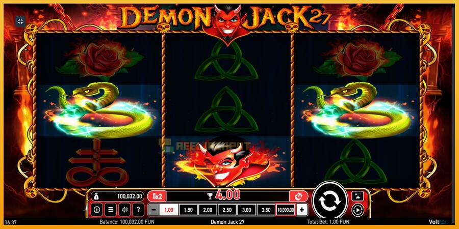 슬롯머신에서의 진정한 즐거움 Demon Jack 27 돈을 위해, 그림 6