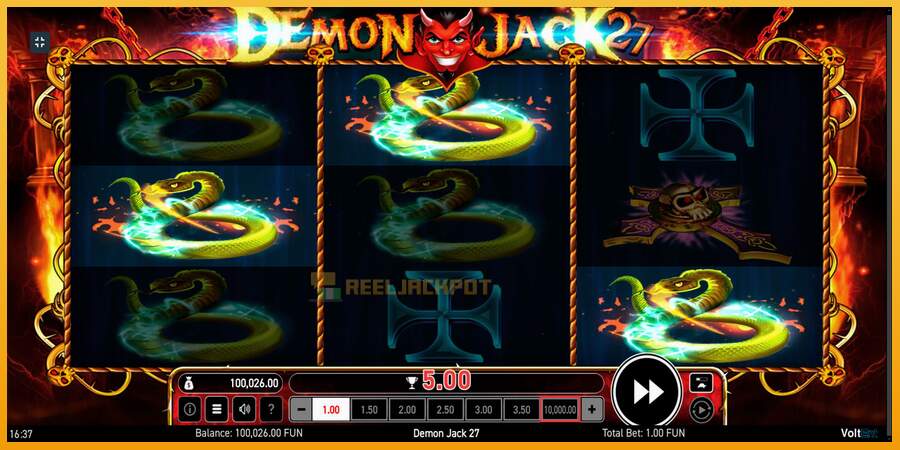 슬롯머신에서의 진정한 즐거움 Demon Jack 27 돈을 위해, 그림 7