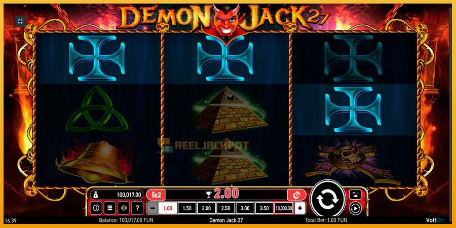 슬롯머신에서의 진정한 즐거움 Demon Jack 27 돈을 위해, 그림 8