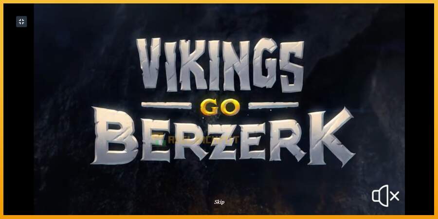 슬롯머신에서의 진정한 즐거움 Vikings go Berzerk 돈을 위해, 그림 1