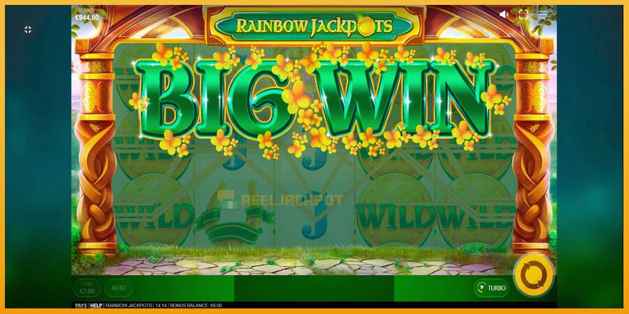 슬롯머신에서의 진정한 즐거움 Rainbow Jackpots 돈을 위해, 그림 9